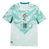Pánský Fotbalový dres Portugalsko Pedro Neto #18 MS 2026 Venkovní Krátký Rukáv